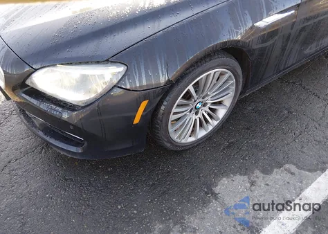 2013 BMW 650I Gran Coupe z USA, uszkodzony, nr VIN WBA6B2C55DD128348